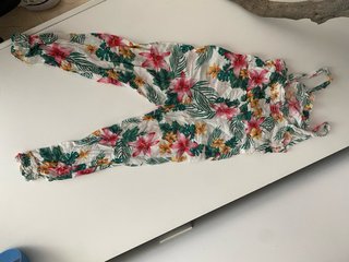 Mono verano niña estampado floral