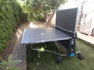 Mesa ping pong exterior plegable