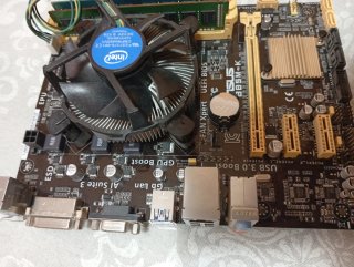 Placa Base ASUS B85M-K + Intel CPU + RAM