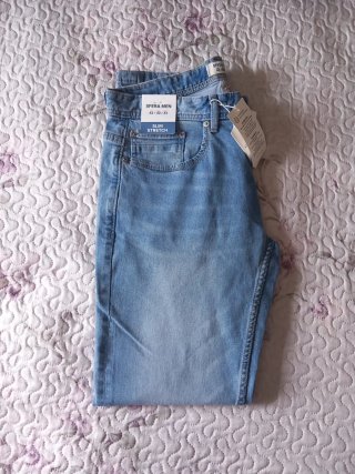 Pantalón tejano Sfera Slim Stretch Hombre Talla L