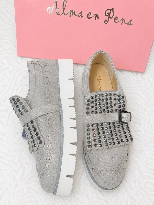 Zapatos Alma en Pena Plata