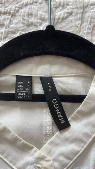 Blusa Mango Blanca