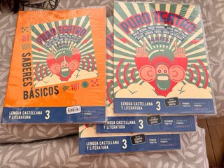 Lote libros, 3 primaria. Edelvives.