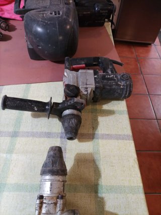 Martillo compresor y taladro