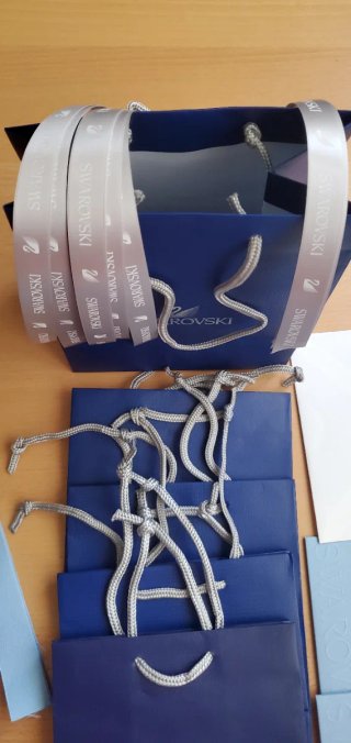 Set Confezioni Regalo Blu Swarovski