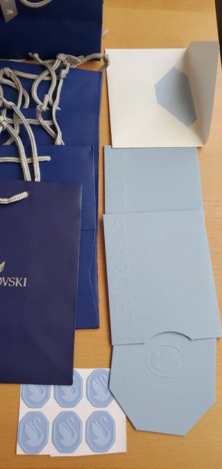 Set Confezioni Regalo Blu Swarovski