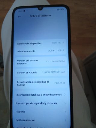 Teléfono móvil redmi