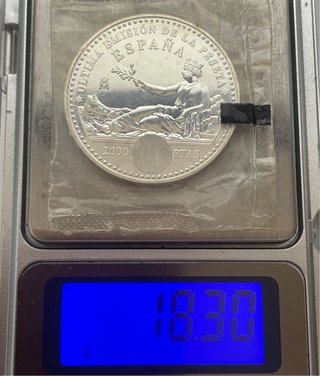 2000 pesetas año 2001, última emisión de la peseta