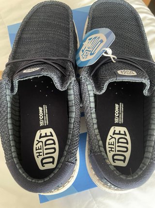Zapatos Hey Dude Talla 43 Azul Marino