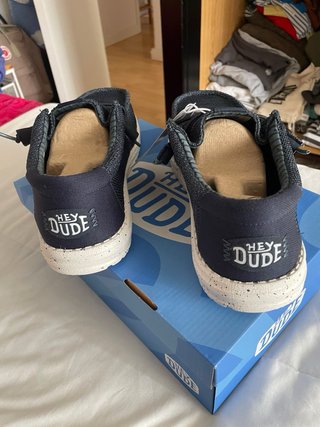 Zapatos Hey Dude Talla 43 Azul Marino