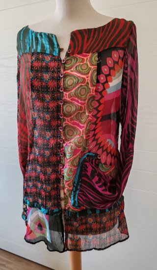 Camicetta Desigual Patchwork Donna