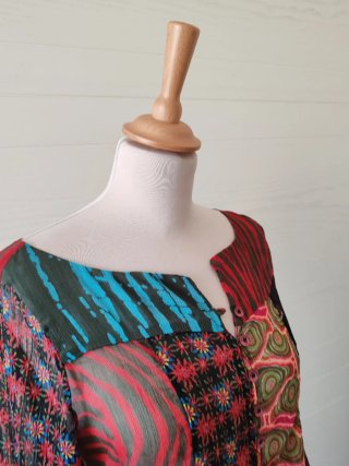 Camicetta Desigual Patchwork Donna