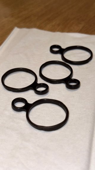 4 Juntas Tapón Bujías Honda 12395-MBW-003