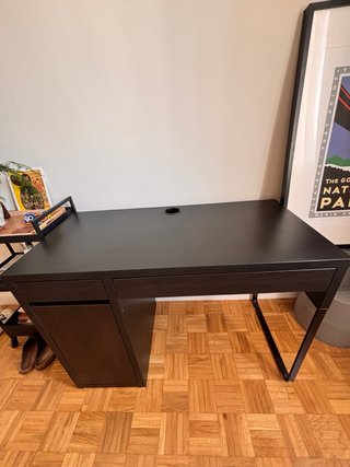 Escritorio IKEA MICKE Negro 105x50