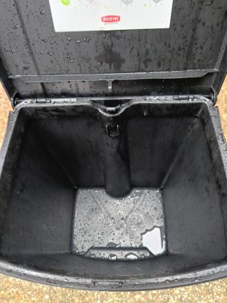 Cubo basura Curver Duo 25L pie