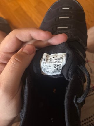 Nike Tn Vapormax Plus Negro/Azul