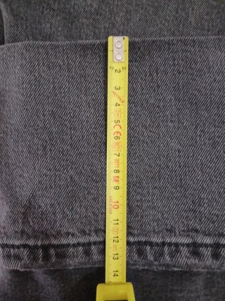 Jeans Tally Weijl grigio scuro con disegni a mano