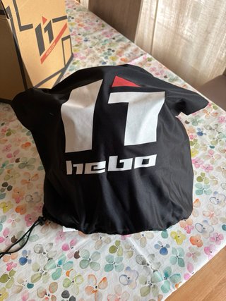 Casco de moto Hebo blanco