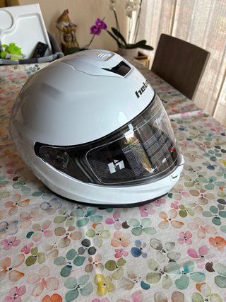 Casco de moto Hebo blanco