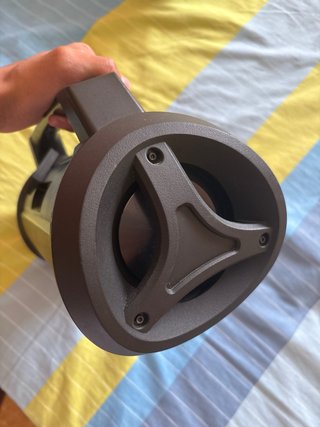 Altavoz Portátil W-KING Potente Negro/Gris
