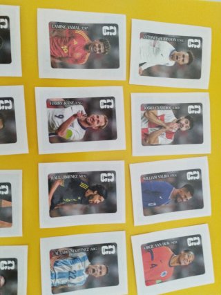 Lote completo 12 cromos mundial Cocacola Panini.
