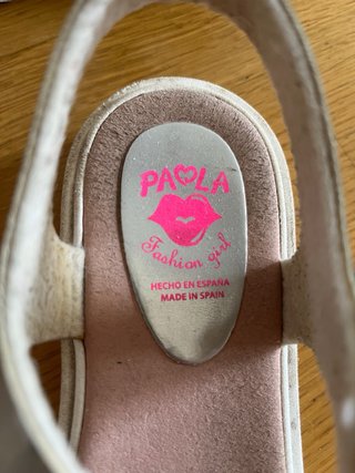 Sandalias Plataforma Talla 37