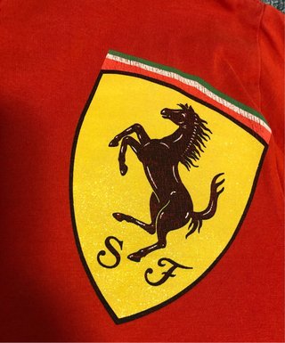 Camiseta roja Puma Ferrari Talla XL