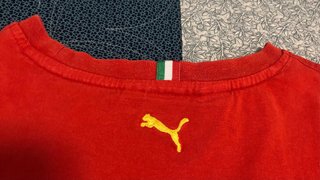 Camiseta roja Puma Ferrari Talla XL