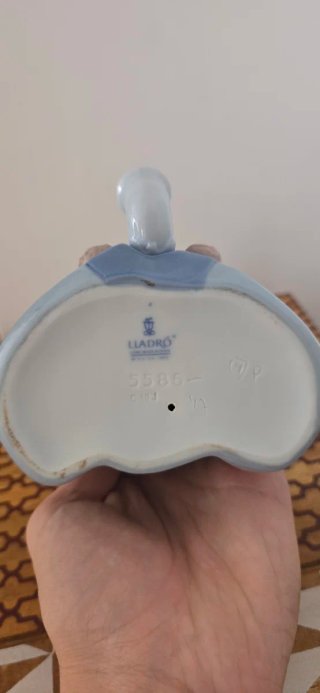 Figura Lladró Nota Triste Porcelana