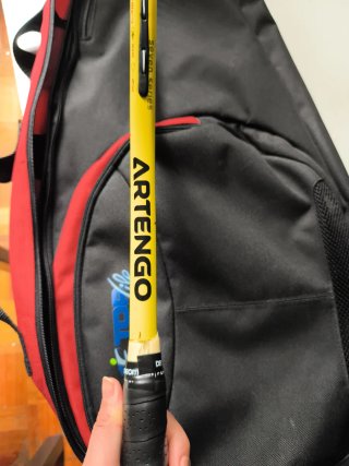 Raqueta de Squash con funda