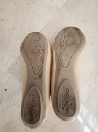 Bailarinas beige talla 38