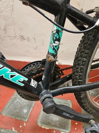 Bicicleta Montaña Rin 24 Negra y Verde