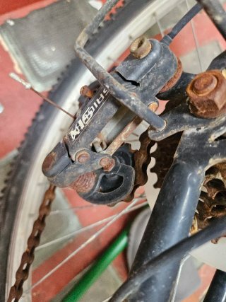 Bicicleta Montaña Rin 24 Negra y Verde