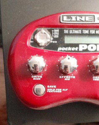Line 6 Pocket POD Guitar Effects Pedal