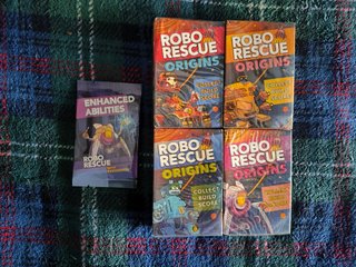 Robo Rescue Origins Pack Completo