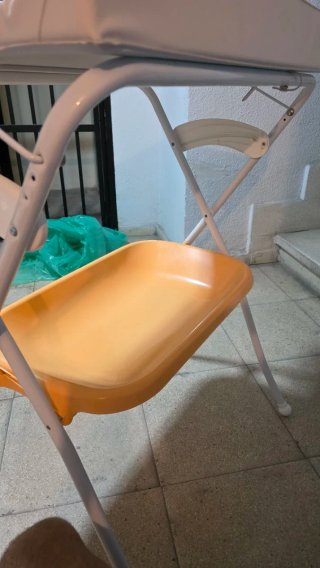 Bañera y cambiador para bebé