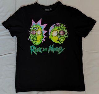 Pack 2 camisetas Rick and Morty oficiales