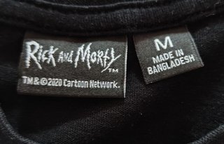Pack 2 camisetas Rick and Morty oficiales