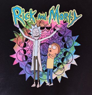 Pack 2 camisetas Rick and Morty oficiales