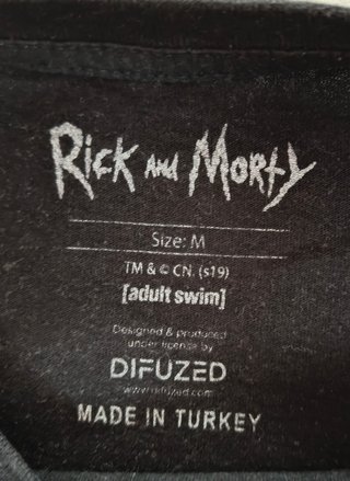 Pack 2 camisetas Rick and Morty oficiales