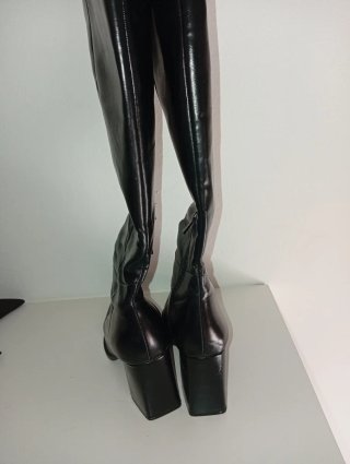 Botas Stradivarius Talla 38 Negras
