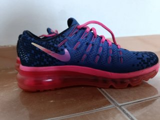 Zapatillas Nike Air Max Azul y Rosa