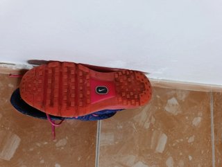 Zapatillas Nike Air Max Azul y Rosa