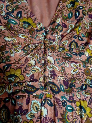 Vestido Tintoretto floral talla L- XL