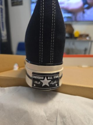 Converse Chuck 70 Wedge Hi Negras Talla 37