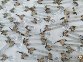 Lágrimas de cristal para lámparas antiguas