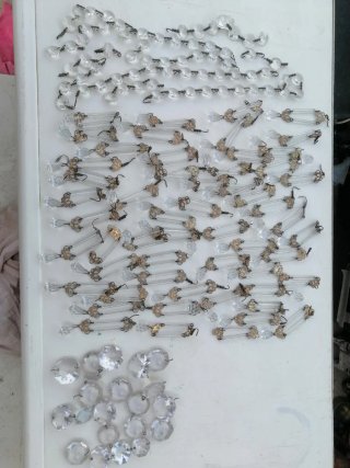 Lágrimas de cristal para lámparas antiguas
