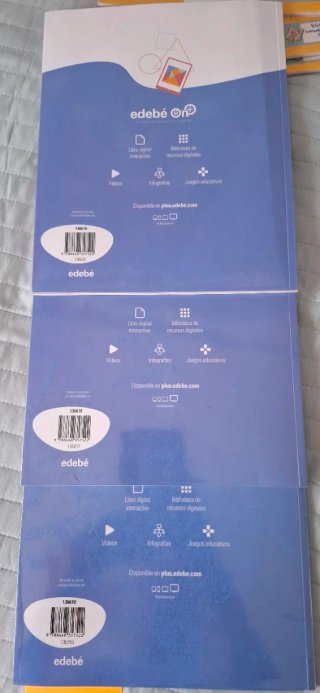 Libros de texto matemáticas 3 primaria Edebe