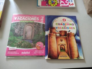 Pack de dos cuadernos de Vacaciones, 2° Primaria