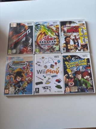 Nintendo Wii Console Bianca + Giochi